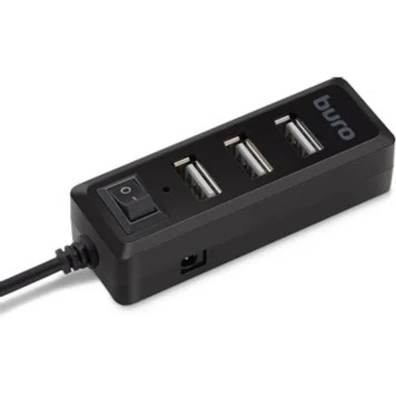 Контроллер Разветвитель USB 2.0 Buro BU-HUB4-0.5L-U2.0