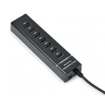Контроллер KS-is KS-569A USB хаб 7xUSB 3.0 F в USB 3.0 Type A M с блоком питания-2