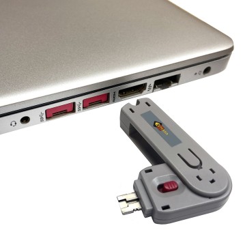 Контроллер Espada USB блокиратор портов (в комплекте 10 заглушек) ELock10, Esterra  (46006)-2