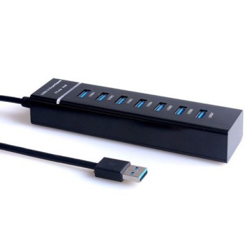 Контроллер KS-is KS-568 USB хаб 7 x USB 2.0 F в USB 3.0 Type A M с БП-2