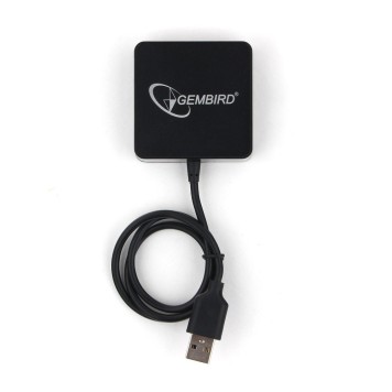 Контроллер Gembird HUB USB2.0 4-port UHB-242 , 4 порта, черный-1