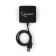 Контроллер Gembird HUB USB2.0 4-port UHB-242 , 4 порта, черный