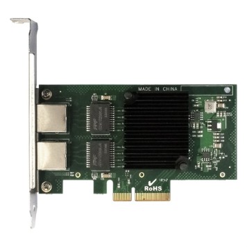 USB-концентраторы Exegate EX292506RUS Сетевой адаптер ExeGate EXE-I350-T2V2 (PCI-E x4 v2.1, порты 2xRJ45 (медные), 10/100/1000Mbps, Gigabit NIC Intel Chipset NHI350AM2)-2