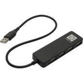 USB-концентраторы 5bites HB24-209BK Концентратор 4*USB2.0 / USB PLUG / BLACK