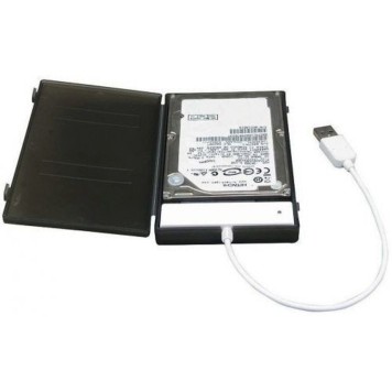 Контейнер для HDD AgeStar SUBCP1 (BLACK) Корпус Black / Пластик / USB 2.0 / SATA Внешний бокс HDD/SSD 2.5 -2