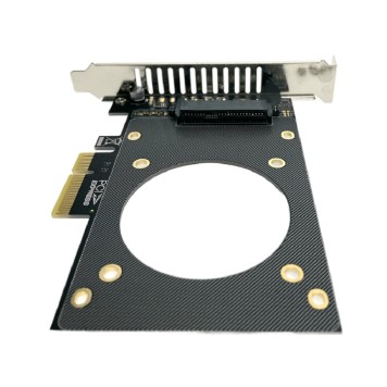 Контроллер Espada Контроллер PCI-E, U2 SFF-8639 для NVMe SSD, (PCIEU2A ver2) (45540)-2