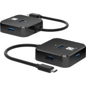 USB-концентраторы 5bites Концентратор HB34C-316BK TYPE-C -> 4*USB3.0 / BLACK
