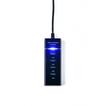 Контроллер KS-is KS-728 USB хаб 1xUSB 3.0 3xUSB 2.0 F в USB 3.0 Type A M 1.2м-2