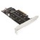 USB-концентраторы Exegate EX298298RUS Переходник ExeGate EXE-597E2 (2 x M.2 M key -> PCI-E x8 v3.0, для установки двух SSD M.2 2230/2242/2260/2280/22110 M key NGFF в слот PCI-E, материнская плата должна быть c функцией