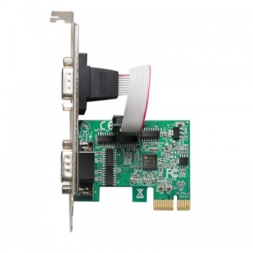 Контроллер KS-is KS-575 Контроллер PCIe COM RS232 x 2-2