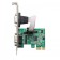 Контроллер KS-is KS-575 Контроллер PCIe COM RS232 x 2