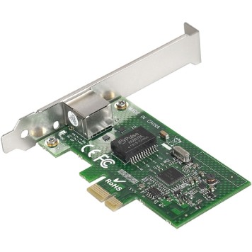 USB-концентраторы Exegate EX283723RUS Сетевой адаптер EXE-i210AT PCI Express 2.0 10/100/1000Mbps 1xRJ-45 (Copper) Intel WGI210AT-2