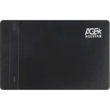 Контейнер для HDD AgeStar 3UB2P3 (BLACK) пластик, чёрный. UASP USB 3.0 Внешний корпус 2.5