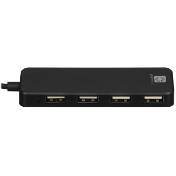 USB-концентраторы 5bites HB24C-210BK Концентратор 4*USB2.0 / TYPE-C PLUG / BLACK-2