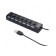 Контроллер Gembird UHB-U2P7-02 Концентратор  USB2.питание блистер