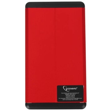 Контейнер для HDD Gembird EE2-U3S-2-R Внешний корпус 2.5