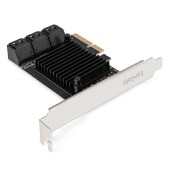 USB-концентраторы Exegate EX296207RUS Контроллер ExeGate EXE-516 (PCI-E x4 v3.0, SATA3 6Gb/s, 6 int, ASMedia Chipset ASM1166)