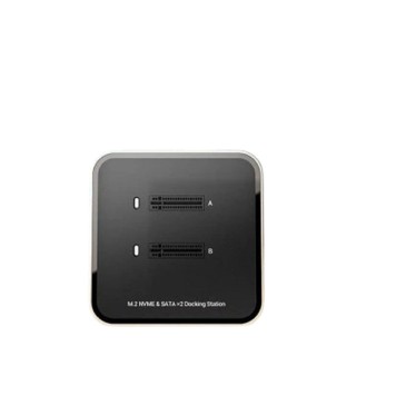 Контроллер KS-is KS-911B Док станция USB для двух накопителей M.2 NVMe, NGFF, USB-C хаб-2