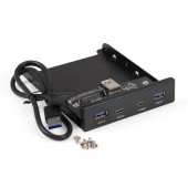 Контроллер Exegate EX297553RUS  Планка USB на переднюю панель ExeGate U3H-622, 3,5