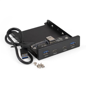 Контроллер Exegate EX297553RUS  Планка USB на переднюю панель ExeGate U3H-622, 3,5
