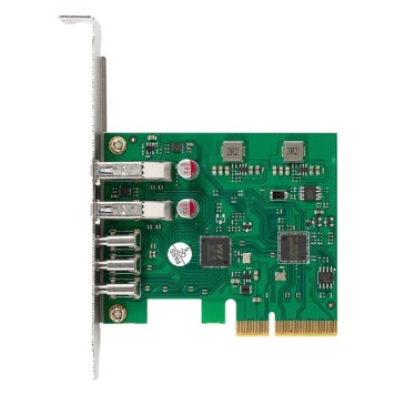 Контроллер Exegate EX299800RUS Контроллер ExeGate EXE-313V2-2A3C 10Gbps (PCI-E x4 v3.0, USB3.2 Gen2 2xType-A + 3xType-C ext., SuperSpeed+ скорость до 10 Гбит/с, Chipset ASM3142+VL820) ОЕМ-1