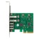 Контроллер Exegate EX299800RUS Контроллер ExeGate EXE-313V2-2A3C 10Gbps (PCI-E x4 v3.0, USB3.2 Gen2 2xType-A + 3xType-C ext., SuperSpeed+ скорость до 10 Гбит/с, Chipset ASM3142+VL820) ОЕМ