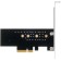Контейнер для HDD AgeStar AS-MC01 Адаптер для SSD M.2 NVMe в разъем PCI-e 