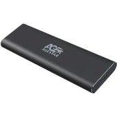 Контейнер для HDD AgeStar 3UBNF5C (BLACK) USB 3.1 Type-C  Внешний корпус M.2 NGFF (B-key)  AgeStar 3UBNF5C (BLACK), алюминий, черный