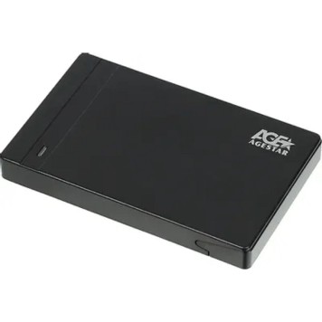 Контейнер для HDD AgeStar 3UB2P3 (BLACK) пластик, чёрный. UASP USB 3.0 Внешний корпус 2.5