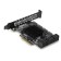 USB-концентраторы Exegate EX296208RUS Контроллер ExeGate EXE-510 (PCI-E x4, SATA3 6Gb/s, 10 int, ASMedia Chipset ASM1166)