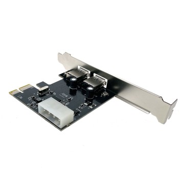 Контроллер Espada Контроллер PCI-E, USB3.0 2 порта , чип ASM1042, модель EU30A2 (46048)-2