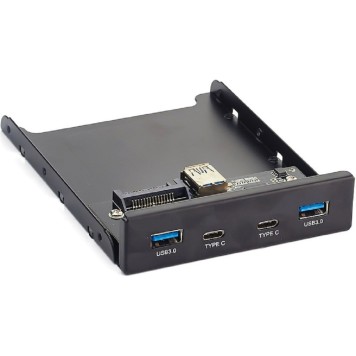 Контроллер Exegate EX280448RUS Планка USB на переднюю панель Exegate U3H-619, 3,5
