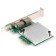 USB-концентраторы Exegate EX296210RUS Сетевой адаптер ExeGate EXE-562 (PCI-E x1 v2.0, 2xRJ45, UTP 10/100/1000Mbps, Realtek Chipset RTL8111F)