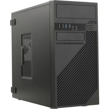Корпус MiniTower InWin EFS712BL PM-600ATX   U3*2+U2*2+A(HD)+ front fan holder + Screwless  6196804