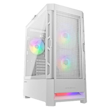 Корпуса Cougar Airface RGB White, 2х140мм + 1x120mm ARGB Fan, ARGB Fan Hub, без БП, белый, ATX