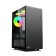 Корпус CBR Корпус mATX Minitower V500, без БП, 1*USB 3.0, 2*USB 2.0, HD Audio+Mic, закаленное стекло, Black PCC-MATX-V500-WPSU