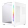 корпус Ginzzu V440 RGB подсветка, закаленное стекло 1*USB 3.0,1*USB 2.0, AU Белый mATX