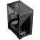 Корпус 1STPLAYER MIKU Mi2 Black / mATX / 3x120mm LED fans / Mi2-BK-3F1
