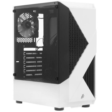 Корпус 1STPLAYER FIREROSE F3-A White / ATX, TG / 4x120mm LED fans inc. / F3-A-WH-4F1-1