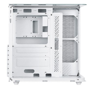 Корпус CBR Корпус ATX Cube X850WT, без БП, 1*USB Type-C, 1*USB 3.0, 1*USB 2.0, HD Audio+Mic, White PCC-ATX-X850WT-WPSU-2