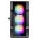 Корпус 1STPLAYER Корпус TRILOBITE T3-G Black / mATX, TG / 4x 120mm LED fans inc. / T3-G-BK-4F1