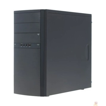 Корпус ES722BK PM-400ATX  U2AXXX  MicroATX (PSU Powerman)  6111491-2