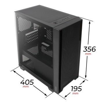 корпус Ginzzu CL530-2
