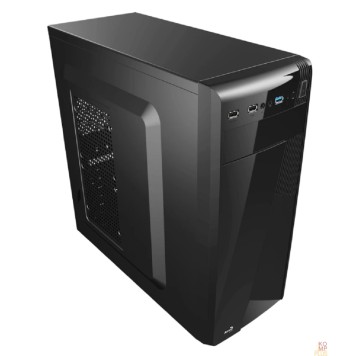 Корпус AeroCool Cs-1101 Black 4713105958126 (черный) без Б/П,-2