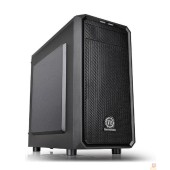 Корпус Case Tt Versa H15 черный w/o PSU mATX 4x120mm 1xUSB2.0 1xUSB3.0 audio bott PSU CA-1D4-00S1NN-00