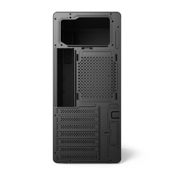 Корпус CBR Корпус ATX Miditower U500, без БП, 1*USB 3.0 Type-C, 1*USB 3.0, 1*USB 2.0, HD Audio+Mic, Black PCC-ATX-U500-WPSU-2