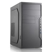 Корпус Foxline FL-733R, mATX, 2x5.25EXT, 2x3.5EXT, 5x3.5INT, 2xUSB3.0, 2xUSB2.0, HDA, w/o FAN, w/o PSU, no pwr cord