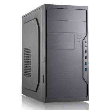 Корпус Foxline FL-733R, mATX, 2x5.25EXT, 2x3.5EXT, 5x3.5INT, 2xUSB3.0, 2xUSB2.0, HDA, w/o FAN, w/o PSU, no pwr cord