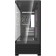 Корпус Powercase Корпус Vision Micro M6B, Curved Glass, Type-C, 3x 120mm ARGB PWM Fan, чёрный, mATX  (CVMM6B-A3)