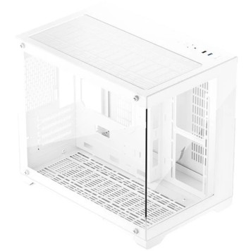 Корпус 1STPLAYER MEGAVIEW MV6-T White / mATX / MV6-TP-WH-1